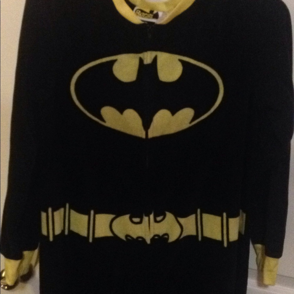Batgirl Adult Footie Pajamas Onesie